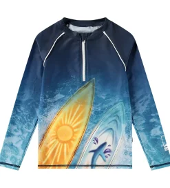 Badebluse - UV50+ - Noble - Surf Art Blue Chill|Molo Best