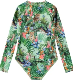 Badedragt - UV50+ - Necky - Green Tropical|Molo Hot