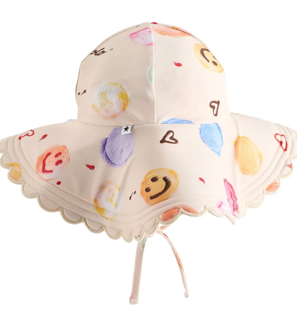 Badehat - UV50+ - Nuka - Smile Scoops|Molo Clearance