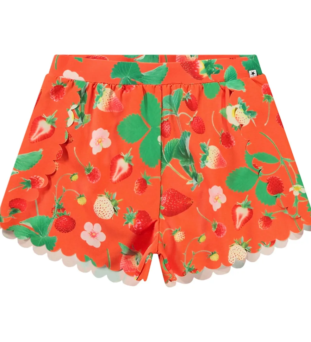 Badeshorts - UV50+ - Neva - Strawberry Red|Molo