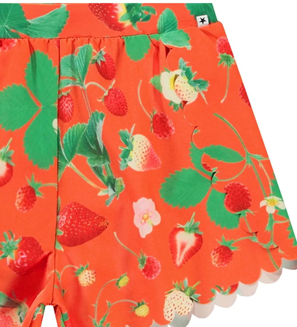 Badeshorts - UV50+ - Neva - Strawberry Red|Molo