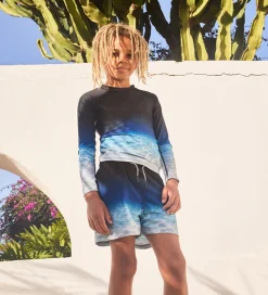 Badeshorts - UV50+ - Niko - Faded Ocean|Molo