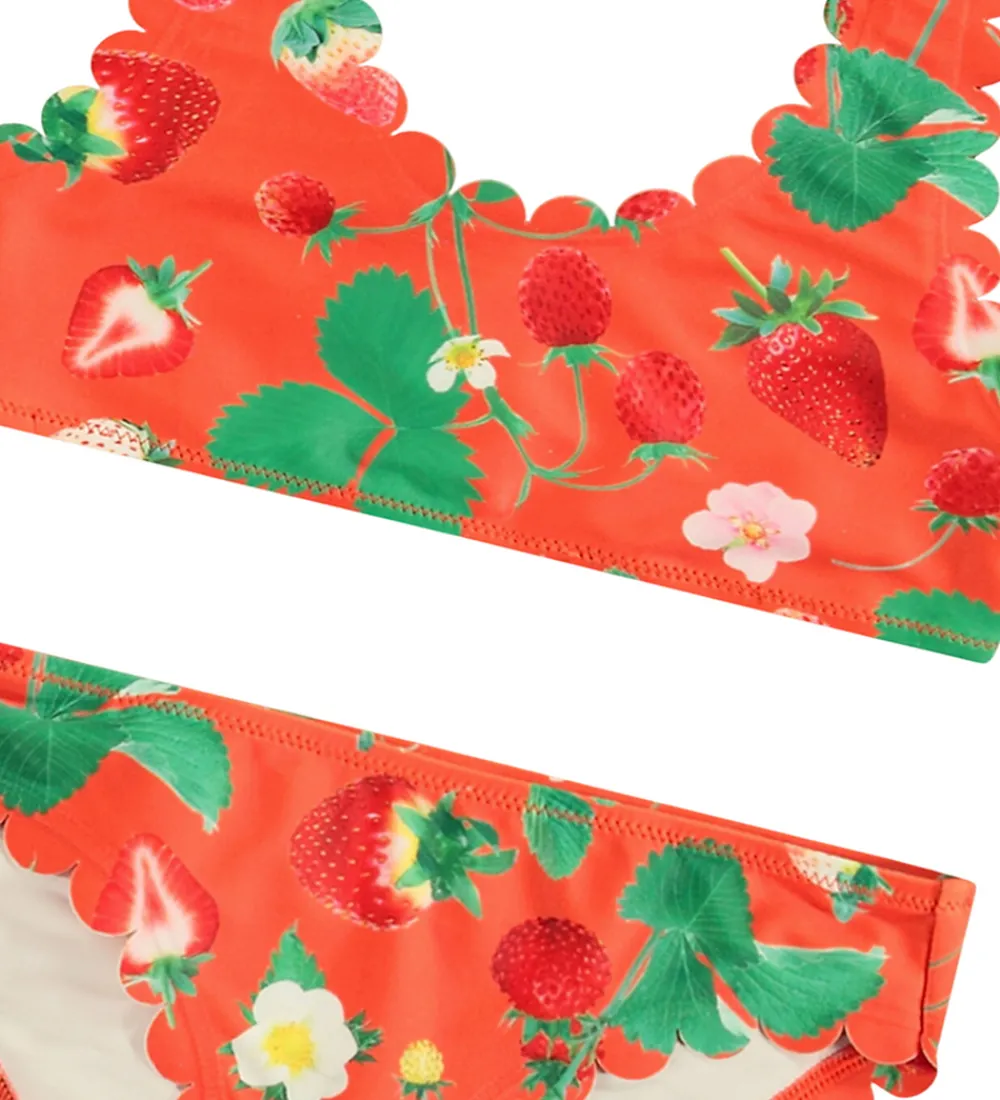 Bikini - UV50+ - Nolina - Strawberry Red|Molo Online