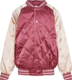 Bomberjakke - Haru - Dark Rose/Creme m. Broderi|Molo Discount