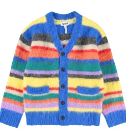 Cardigan - Strik - Uld - Brutus - Fyzzy Stripe|Molo Clearance