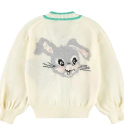 Cardigan - Strik - Uld - Gaby - Buttercream|Molo Clearance