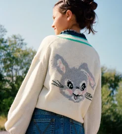 Cardigan - Strik - Uld - Gaby - Buttercream|Molo Clearance