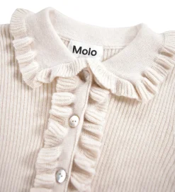 Cardigan - Strik - Uld/Bomuld - Gamora - Buttercream|Molo Online