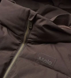 Dynejakke - Hilo - Dark Cocoa|Molo