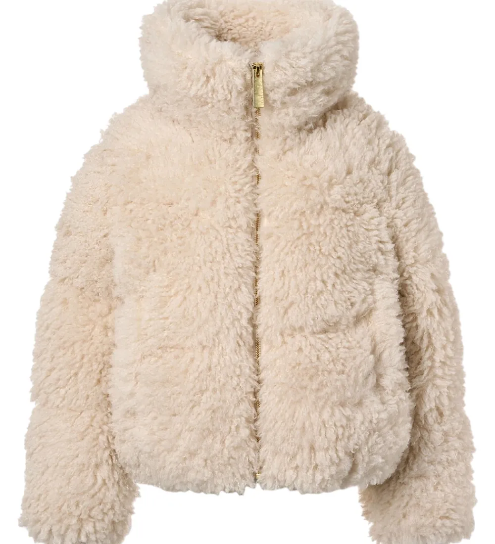 Dynejakke - Imiteret Pels - Havi - Vanilla|Molo Hot