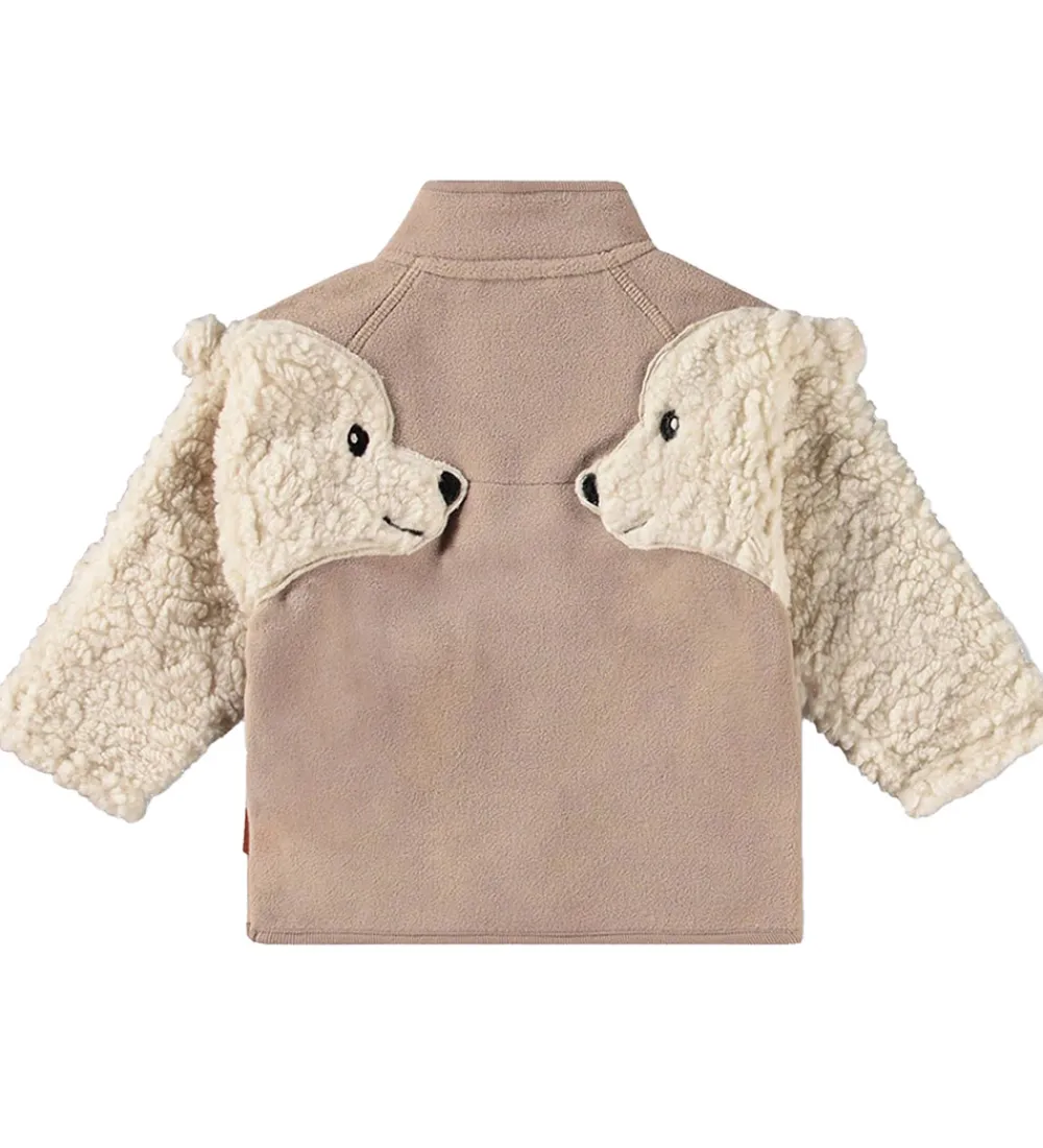 Fleecejakke - Uli - Mocha|Molo Outlet