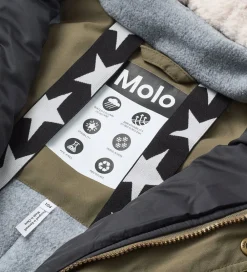 Flyverdragt - Polaris Fur - Bark Green|Molo Clearance