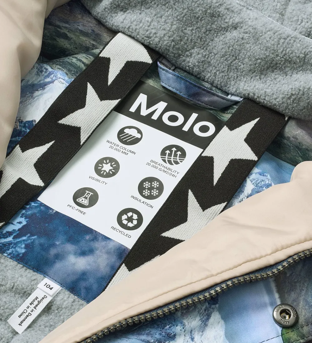 Flyverdragt - Polaris - Snowy Mountains|Molo New