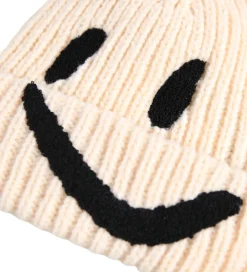 Hue - Strik/Rib - Kim - Vanilla m. Smiley|Molo