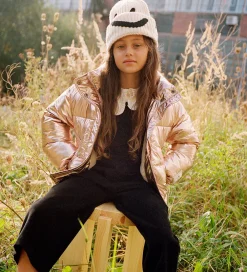 Hue - Strik/Rib - Kim - Vanilla m. Smiley|Molo