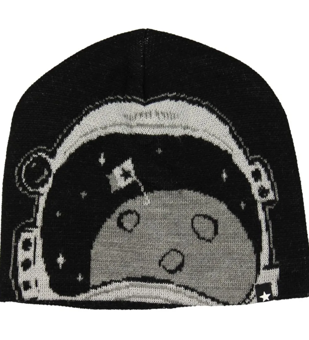 Hue m. Tube - Kleo - Uld/Polyester - Very Black m. Rumhjelm|Molo Outlet