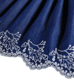 Nederdel - Denim - Bitta - Oak Embroidery|Molo Outlet