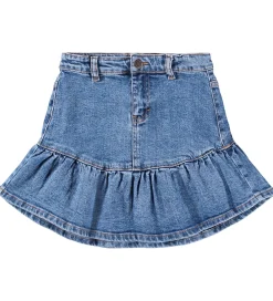 Nederdel - Denim - Bridget - Washed Vintage|Molo New