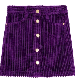 Nederdel - Fløjl - Bera - Warm Purple|Molo Best