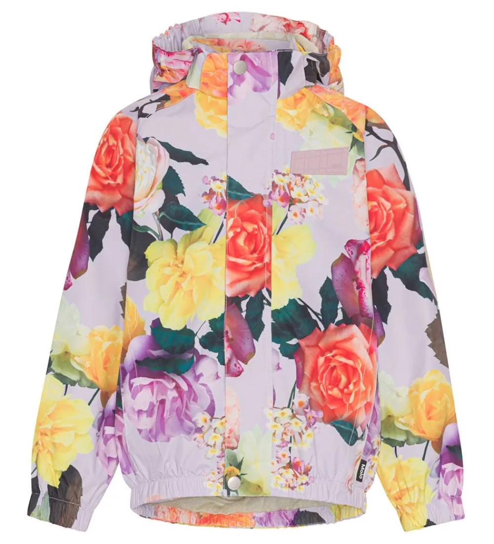 Regnjakke - Waiton - Rose Park Pink|Molo Sale