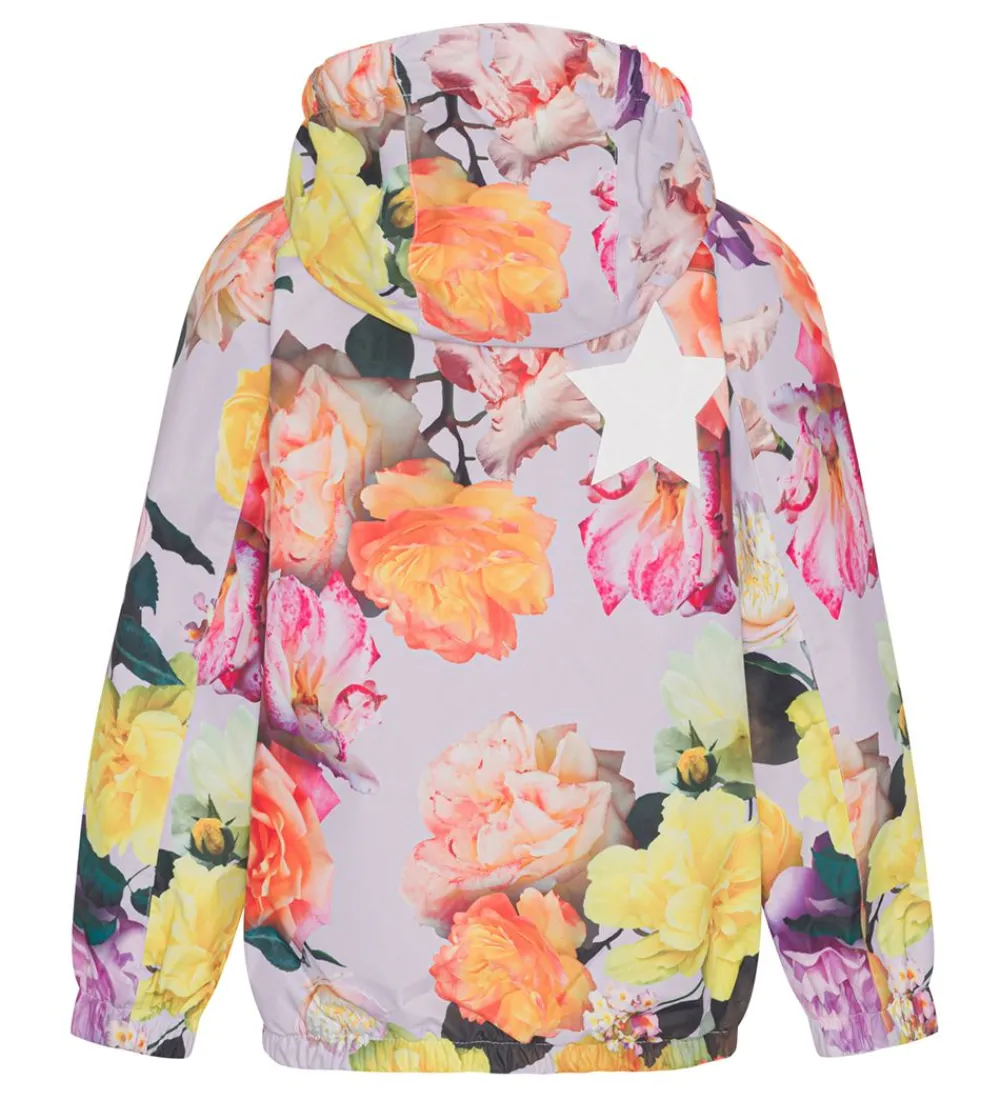 Regnjakke - Waiton - Rose Park Pink|Molo Sale