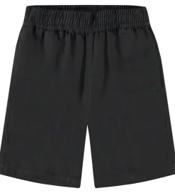 Shorts - Hør - Amal - Sort|Molo Online