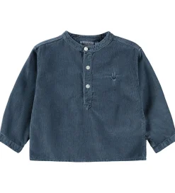 Skjorte - Fløjl - Enoz - Evening Sky|Molo Outlet