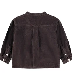 Skjorte - Fløjl - Enoz - Dark Cocoa|Molo Best