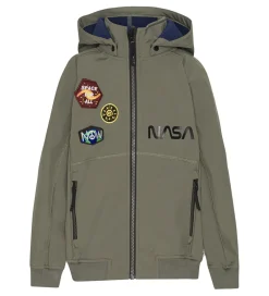 Softshelljakke - Cloudy - Dusty Green|Molo New