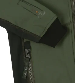 Softshelljakke m. Fleece - Cloudy - Forest Block|Molo Online