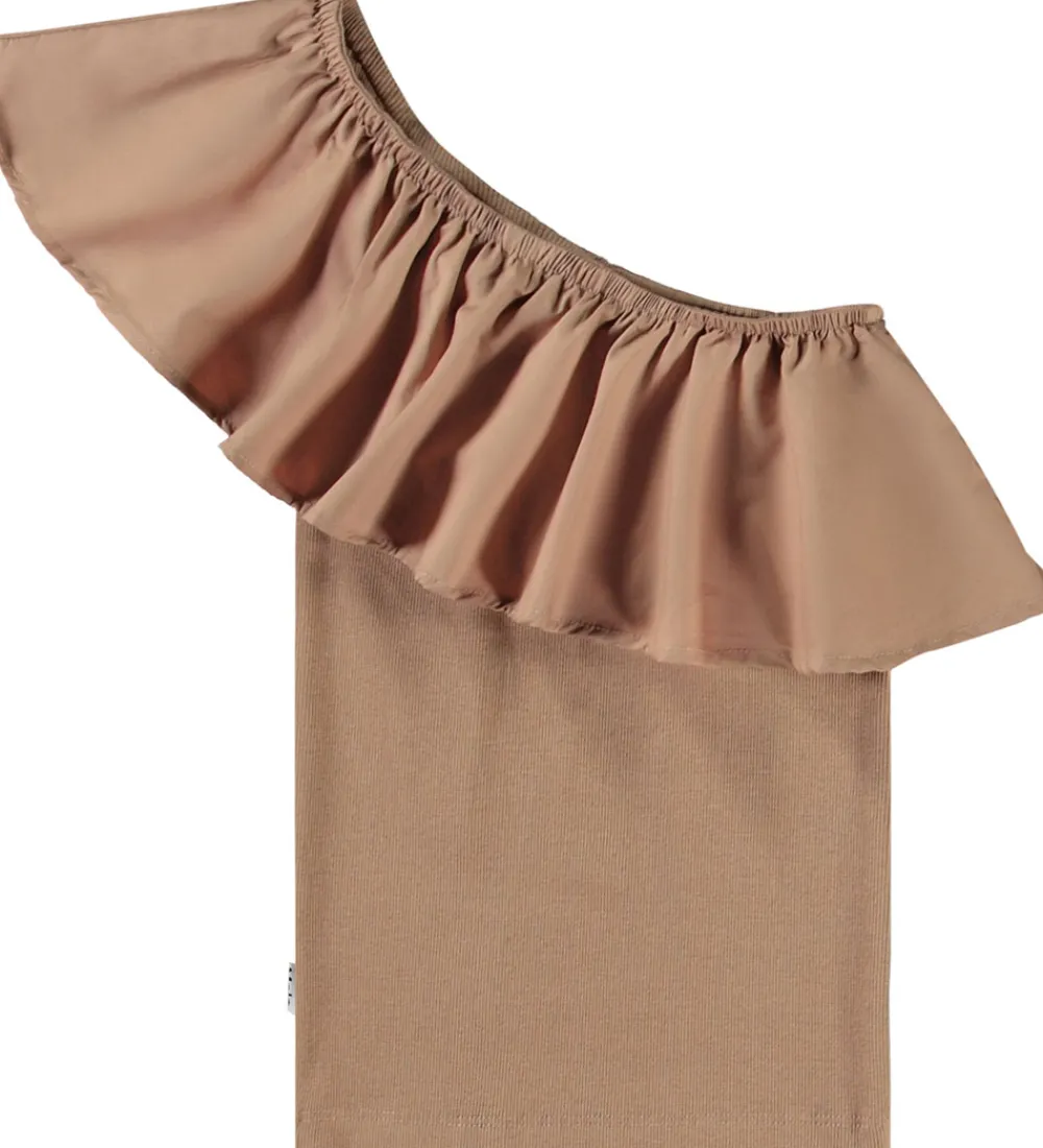 Top - Rib - Rebecca - Sandalwood|Molo Outlet