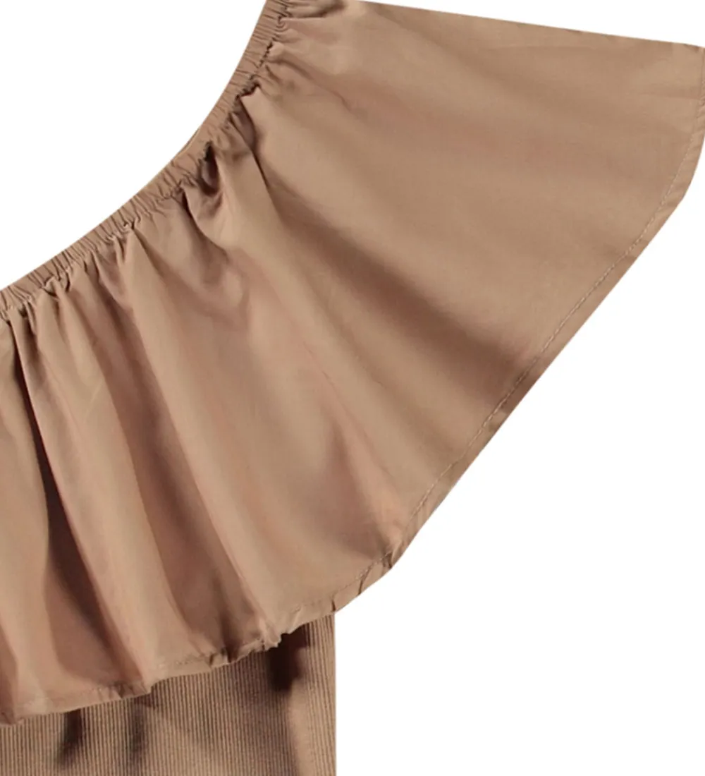 Top - Rib - Rebecca - Sandalwood|Molo Outlet