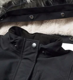 Vinterfrakke - Peace - Sort|Molo Hot