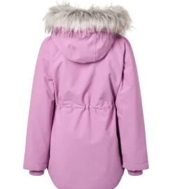 Vinterjakke - Cathy Fur - Purple Ray|Molo Online