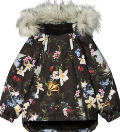 Vinterjakke - Hopla Fur - Paisley Flowers|Molo Clearance