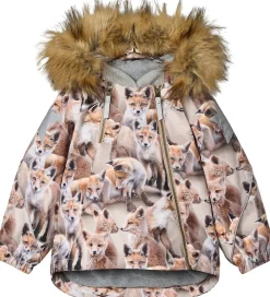 Vinterjakke - Hopla Fur - Playing Foxes|Molo Hot