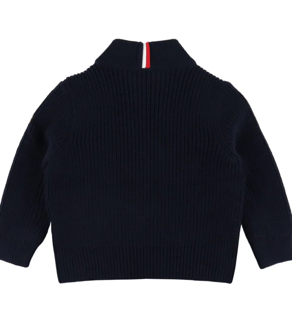 Cardigan - Uld/Dun - Navy|Moncler Hot
