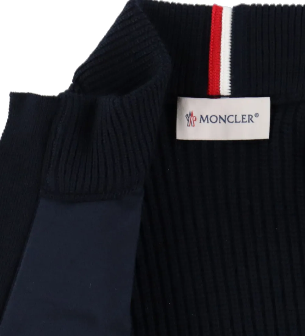 Cardigan - Uld/Dun - Navy|Moncler Hot