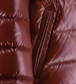 Dunjakke - Maya - Mørkerød|Moncler Online