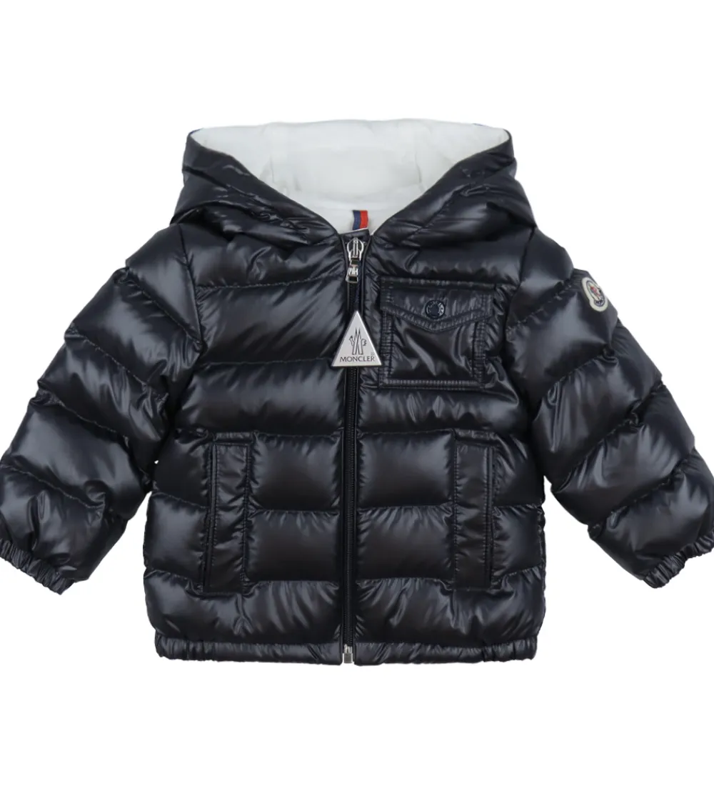 Dunjakke - Mesles - Navy|Moncler Clearance