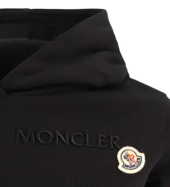 Hættetrøje - Sort|Moncler Discount