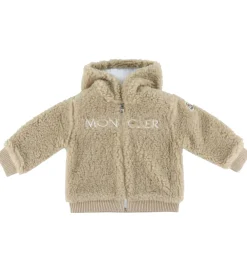 Sæt - Fleecejakke/Leggings - Brun/Hvid|Moncler Best