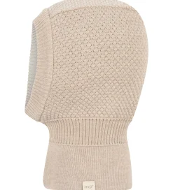 Elefanthue - 2-lags - Uld/Bomuld - Oslo - Beige Melange|MP Clearance