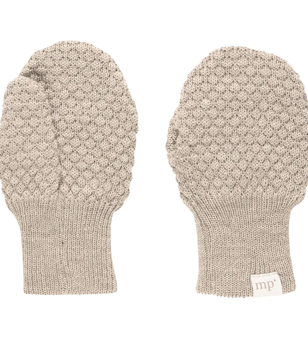 Luffer - Uld/Bomuld - Oslo - Beige Melange|MP Hot