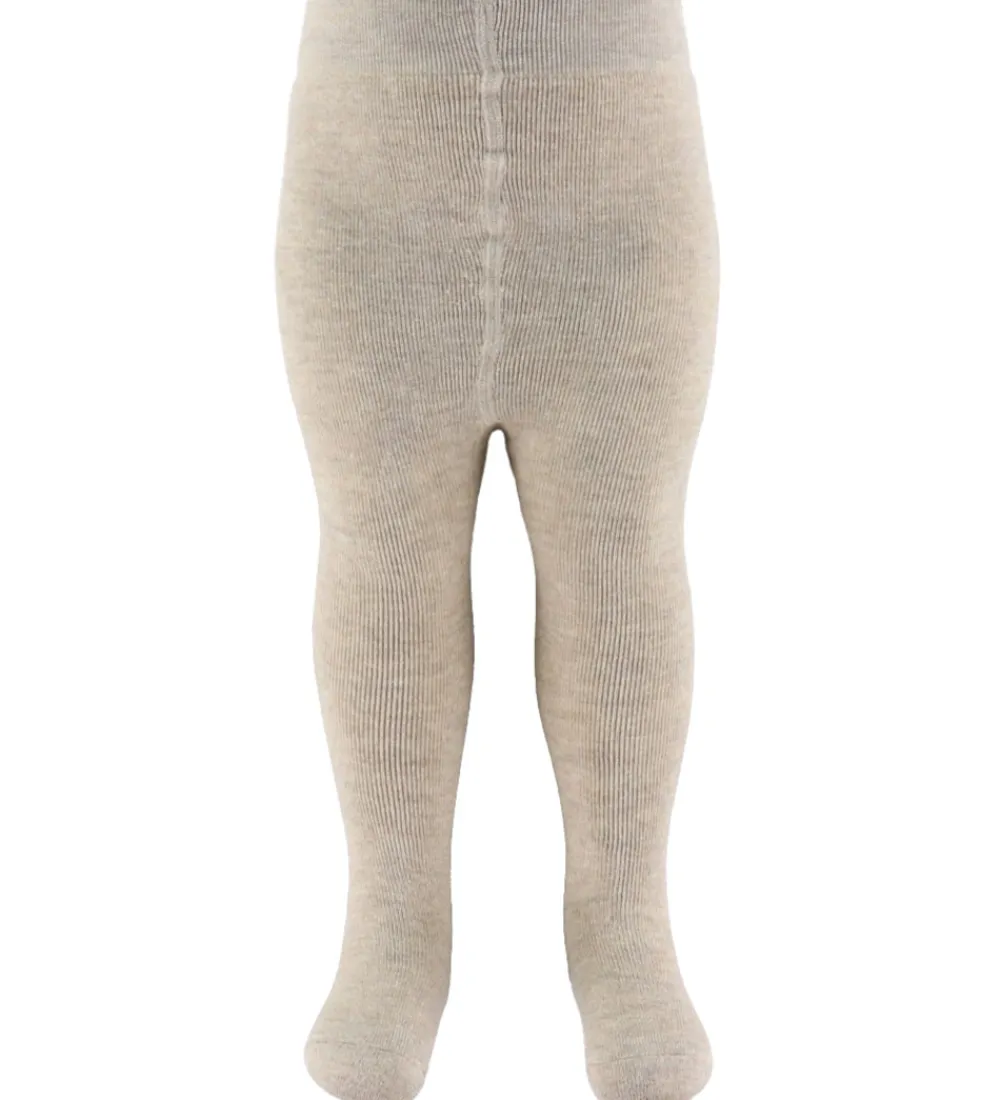 Strøebukser - Uld/Bomuld - Bobbie - Lysebrunmeleret|MP Best