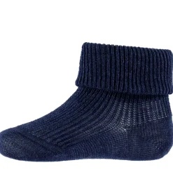 Strøer - Rib - Uld/Silke - Gro - Navy|MP Hot