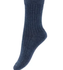 Strøer - Uld - Rib - 3-pak - Camel Melange|MP Sale