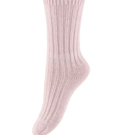 Strøer - Uld/Viskose - Rib - Strik - Bellie - Pink Frost|MP