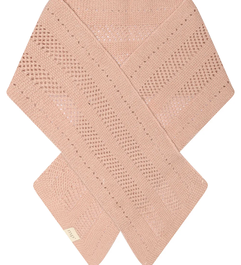 Tørklæde - Strik - Uld - Helsinki Small - French Rose|MP Outlet