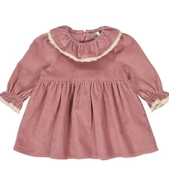 Kjole - Fløjl - Nostalgia Rose|Müsli Clearance